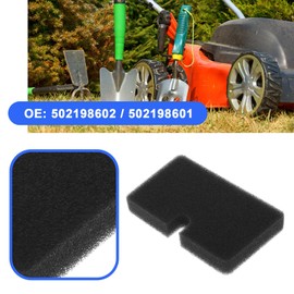 VGOL Pack of 4 Sponge Air Filter Replacement 502198602 502198601 Compatible with HUSQVARNA 225 225RD 225RJ 225L 225LD 227R 227RD Foam Air Filter