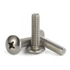 Mellewell #8-32 x 1/2" Truss Head Machine Screws, Full Thread,