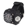 Rechargeable 350lm LED Watch Wrist Light Water Proof Watch Flashlight