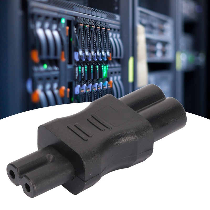 4PCS IEC320 C6 to IEC320 C7 Power Adapter Plug and