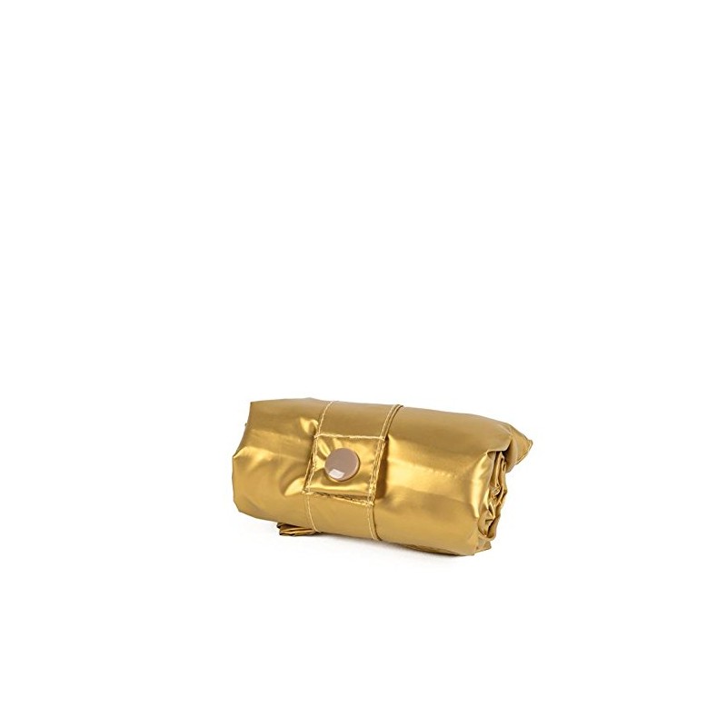 METALLIC, Matt Gold. Bag: LOQI BAG: Ich wiege 55 g.