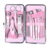 Five Season 12pcs Stainless Steel Manicure Pedicure Set Nail Scissors