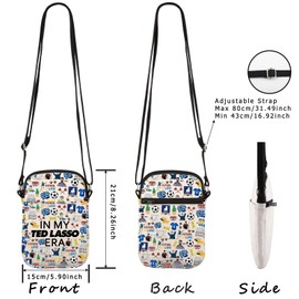 WCGXKO Ted Soccer Tv Show Gift In My Ted Era Crossbody Bag Soccer Fans Gift Ted Tv Show Merch (Ted Cr CA)