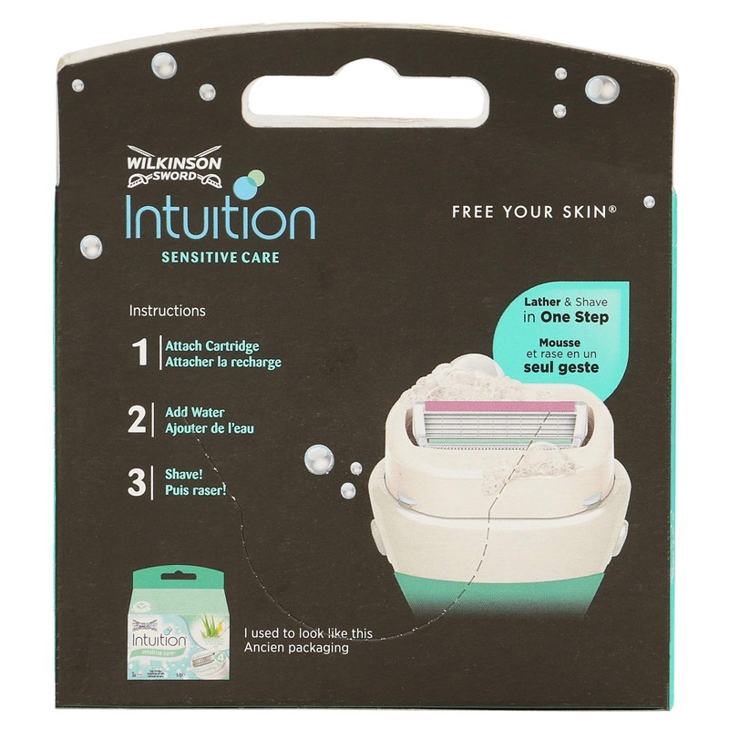 Wilkinson Intuition Sensiive Care Rasierklingen 4 Stück