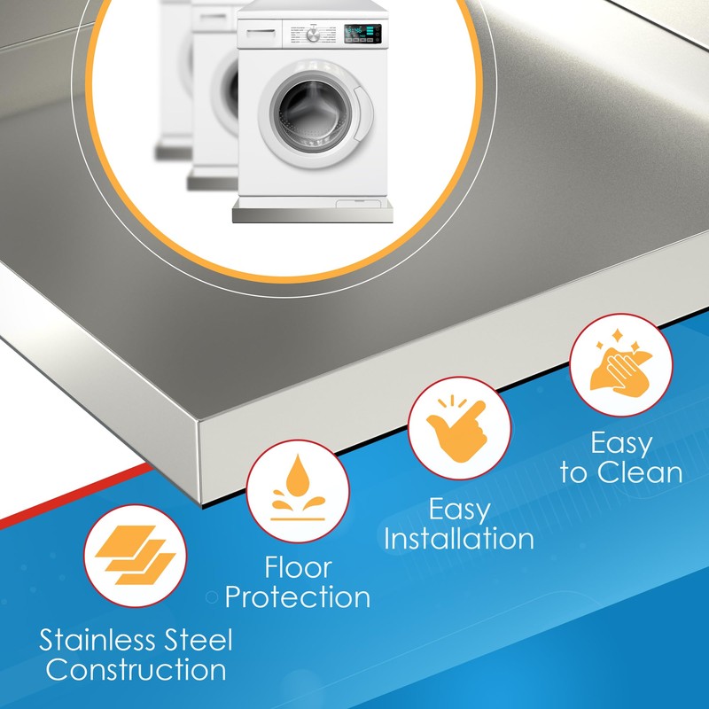 Washing Machine Pan, Washing Machine Drain Pan, Washer Tray, for