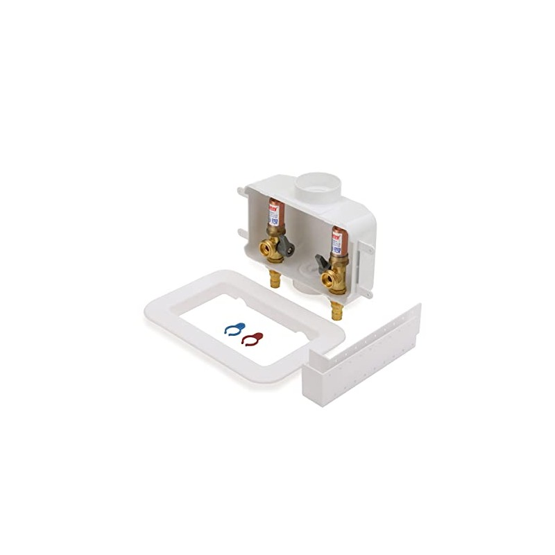 Oatey 38107 Centro II Assembled Washing Machine Outlet Box F1960