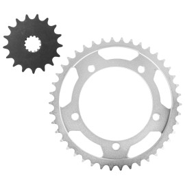 Caltric Front & Rear Sprockets for Suzuki GSX-R1000 GSXR1000 2001-2006 *For 525 Chain*