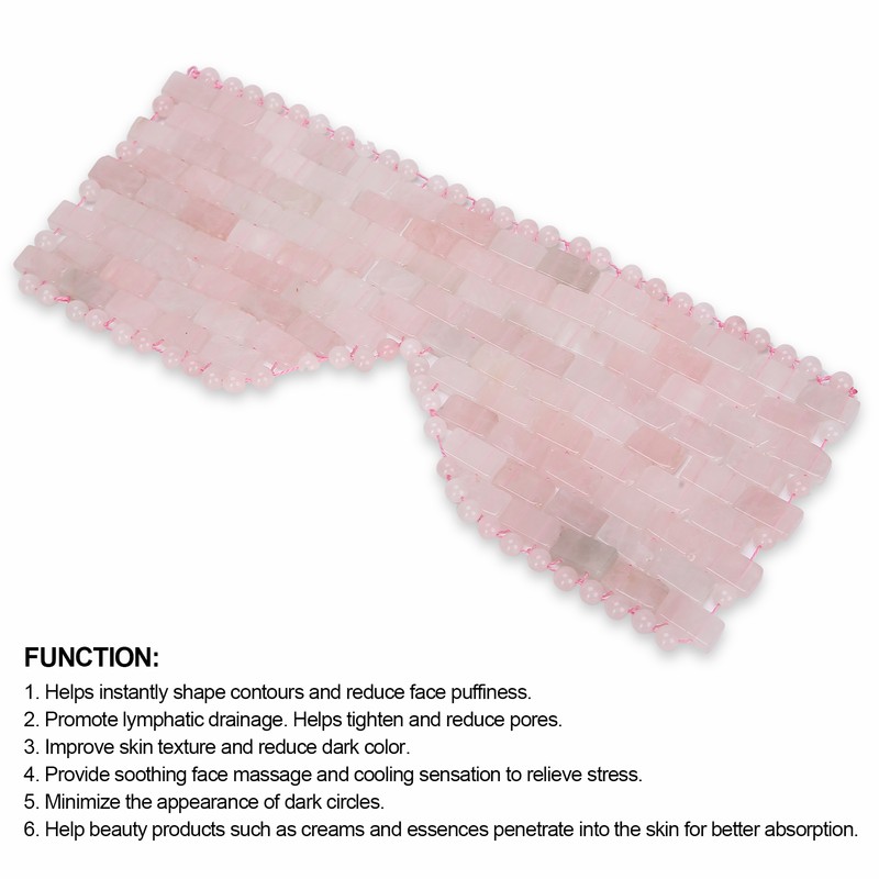 Eye Relax Mask Face Massager Natural Jadestone Reduce Dark Circle