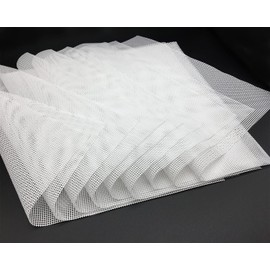 (9 Pack) Silicone Dehydrator Sheets, Dostk Premium Non Stick Mats for Fruit Dryer Mesh, Dehydrator Tray Liner Reusable (14 x 14 inch)