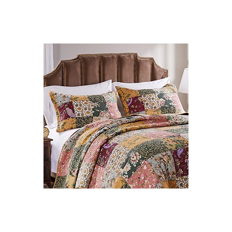 Greenland Antique Chic King Sham-Multi, Multicolor