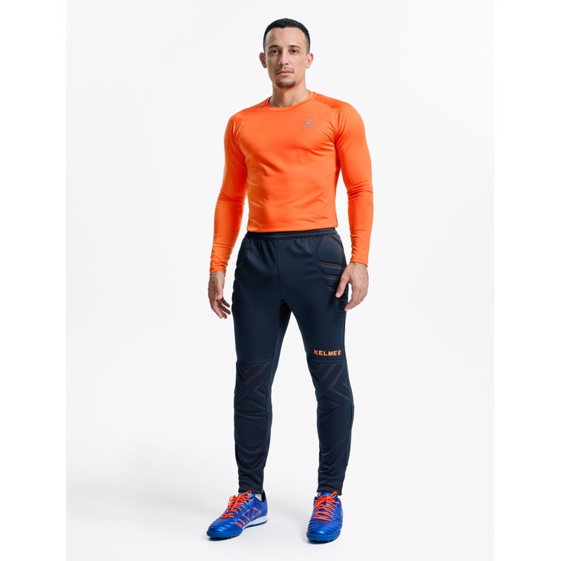 KELME Pantalones de portero para hombre, pantalones cortos acolchados para