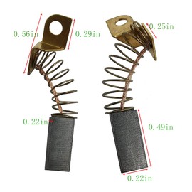 Motor Brushes for Porter Cable 7800 Drywall Sander N119739 879058(4-Pack)