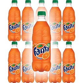 Fanta Orange Soda, 20 Fl Oz Bottle (Pack of 24)