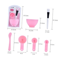 Healeved 4 Sets 4pcs Mask Bowl DIY Facial Mask Tool