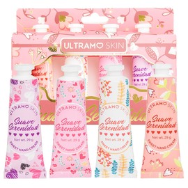 Crema para Manos, Kit de 4 Crema Hidratante de Manos con Ingredientes Vegetales Naturales, Uso Diario con Aroma Vegetal - Hidratantes y Nutritivas, 28g × 4