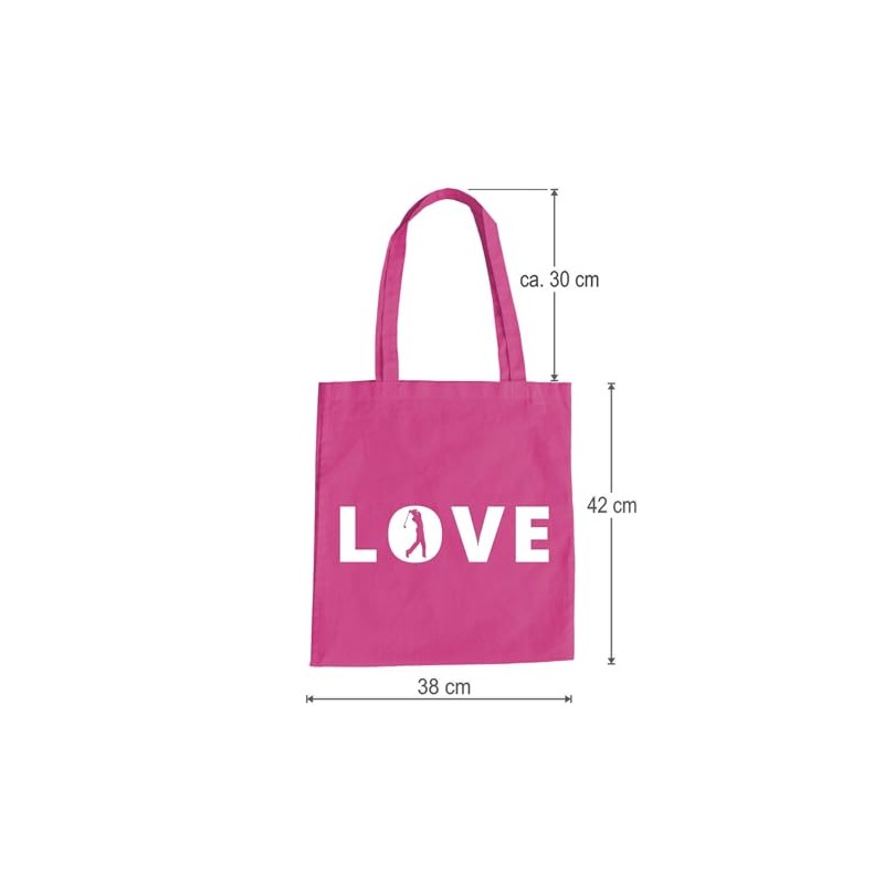 Love Golf Cotton Bag - Motion Golf Putten Tee Hole