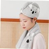 Baluue Thickened Hair Drying Cap Set Soft Salon Towels Absorbent
