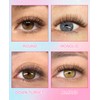 Brown Self Adhesive Glueless Lashes - False Eyelashes Waterproof Natural