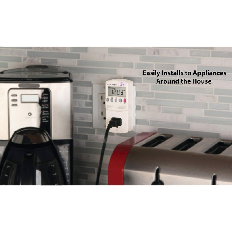 2-Pack P3 P4400 Kill A Watt Electricity Usage Monitor