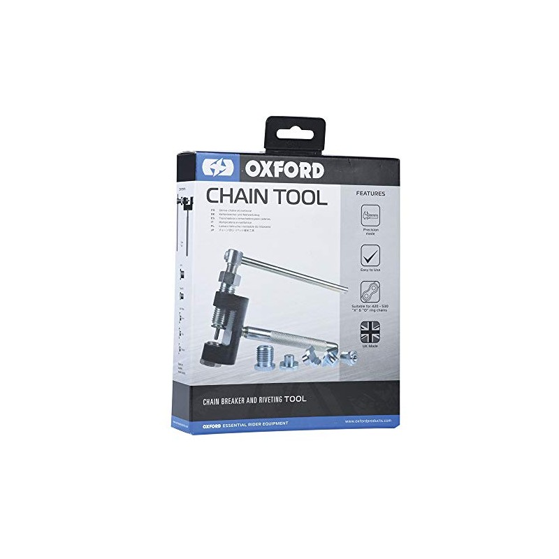 Oxford Three in One Motorcycle Chain Breaker & Rivet Tool