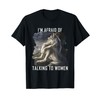 Sitting Wolf Literally Me Werewolf Ripping Meme Alpha Wolf T-Shirt