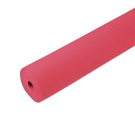 MECCANIXITY Foam Tubing 3/8"(10mm) ID 40mm OD 2m Length Tube Covers for HVAC Copper Pipe Insulation Handle Grip Support, Red