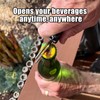 Arttodo Folding Butterfly Golf Divot Tool with Bottle Opener, Compact,