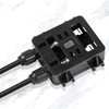 PNGKNYOCN Solar Junction Box PV Connector，IP67 Waterproof Solar Junction Box
