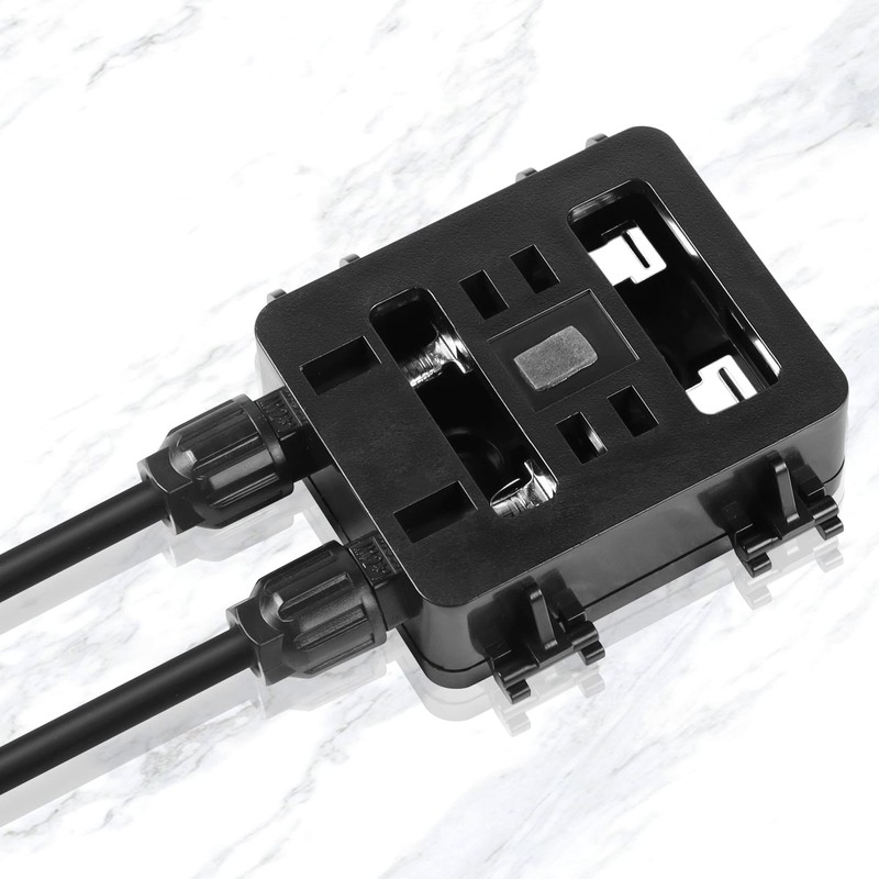 PNGKNYOCN Solar Junction Box PV Connector，IP67 Waterproof Solar Junction Box