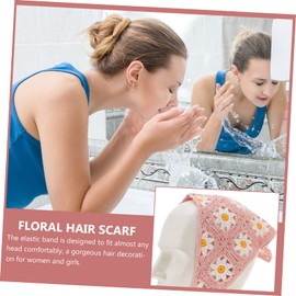 Healvian Floral Headband Scarf Elastic Head Wrap for Women Fashion Bandana Turban