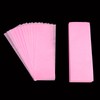 Euvoym 100 Pieces Pink Paper Waxing Wax Strips Non-Woven Hair