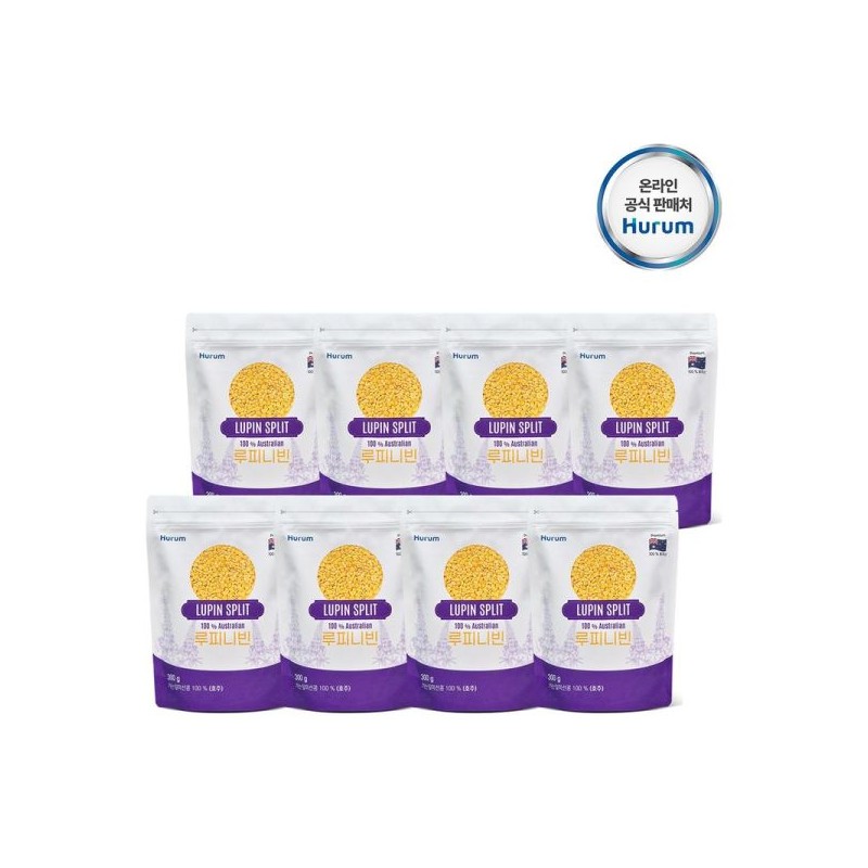 Hureum 휴럼 루피니빈 (300g) x 8개 옐로우퀸 Hurum Rufinibin (300g)