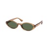 Appassal Retro Polarized Oval Sunglasses for Women Chic Cat Eye