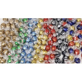 Lindt Lindor Assorted Flavored Truffles, Perfect for Parties Birthdays Engagements Weddings and More Occasions and Events, 120 Count