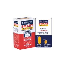 SORVAGEN SMART MİNİ KAPSÜL SİTİKOLİN, DHA OMEGA 3 VE B12-60 kapsül