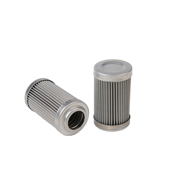 Aeromotive 12604 Replacement Filter Element, 100-Micron Stainless Mesh, Fits All 2" OD Filter Housings