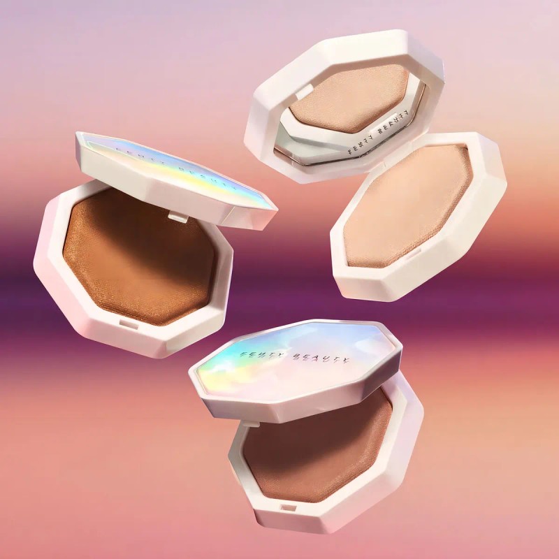 Iluminador Fenty Beauty Demi'glow Light-diffusing Highlight Tono Del Maquillaje Rich
