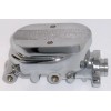 Top Quality 1 1/8th Aluminum Brake Master Cylinder Finned Flat