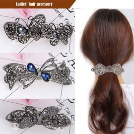 Riggle Barrette, Clip, Hair Ornament, Simple, Adult Girl, B Type