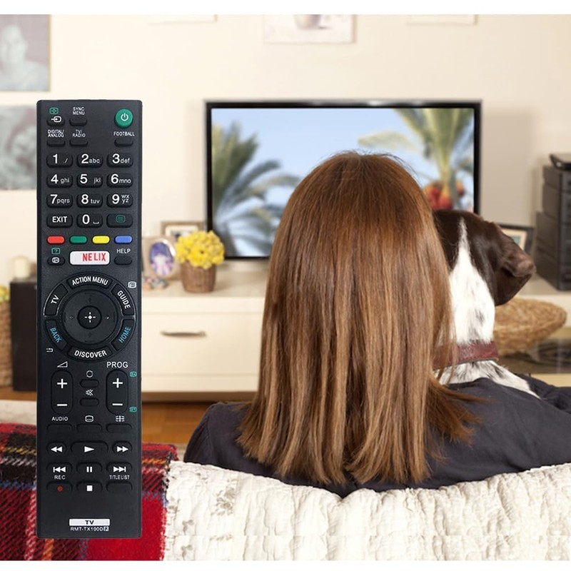 RMT-TX100D Universal Remote Control for Sony Bravia TV Compatible with