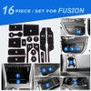 YUJIANQ Cup Holder Inserts Line for 2017 Ford Fusion Accessories