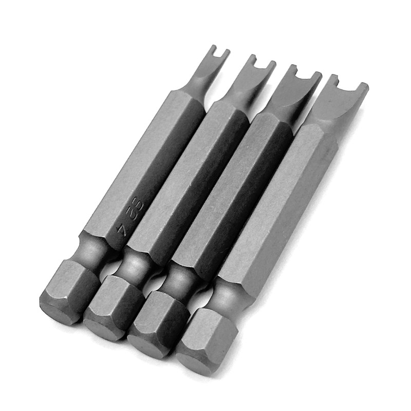 OHIY Spanner Screwdriver Bits Set Including 4 Sizes #4#6#8#10, S2
