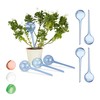 Relaxdays Plant Watering Globes Set, 2-Week Reservoir for Potted Plants,