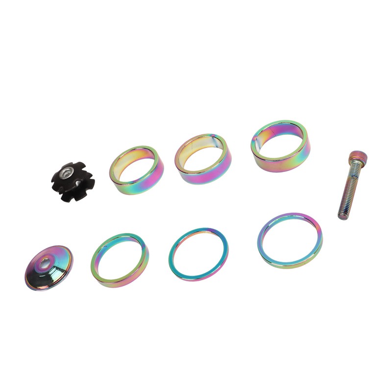Bike Front Fork Spacer 28.6mm Headset Washer Aluminium Alloy with