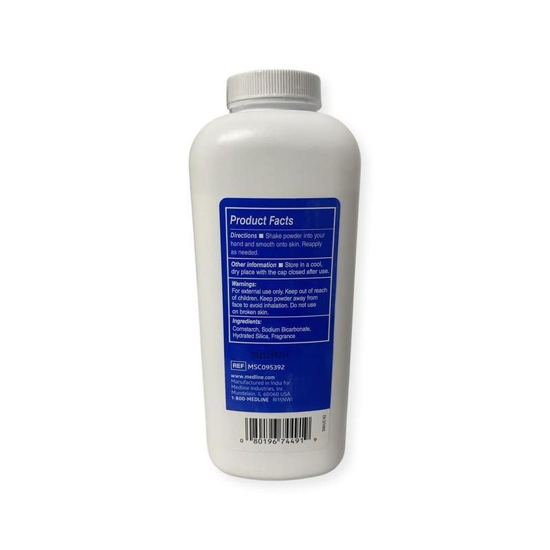 60095392 - Medline Industries Inc Soothe Cool Cornstarch Body Powder