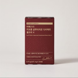 Esther Formula 에스더포뮬러 여에스더 리포좀 글루타치온 다이렉트 울트라 엑스 30매 1개
