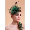 Cizoe Women's Fascinators Hat Kentucky Derby Hats Wedding Cocktail Tea