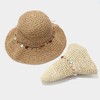 YAMEE Sun Hat Women's Summer Straw Beach Hat Women's Straw