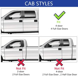 LETINGFAR Window Visors Rain Guards for Ford Escape 2020 2021 2022 2023 2024 2025 Accessories, Wind Deflectors Vent Shades for Ford Escape