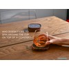 Wood Coaster for Drinks, Set of 6, Squircles Absorbent and